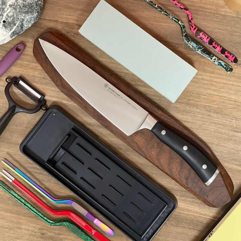 Cuchillos Wüsthof Ikon Classic — serie completa de cuchillería alemana premium
