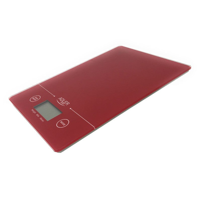 Bascula cocina color rojo