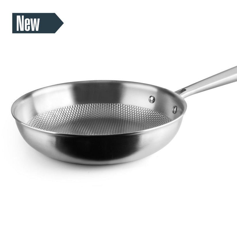 Sartén Titanio TitanGrill 3 Capas – Apta Inducción y Horno