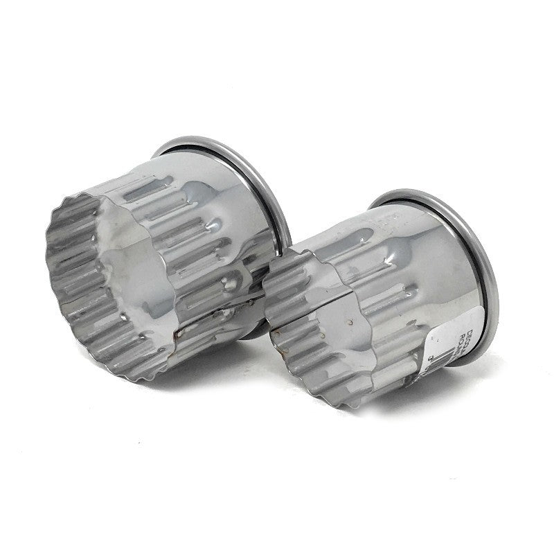 Cortapastas redondo rizado