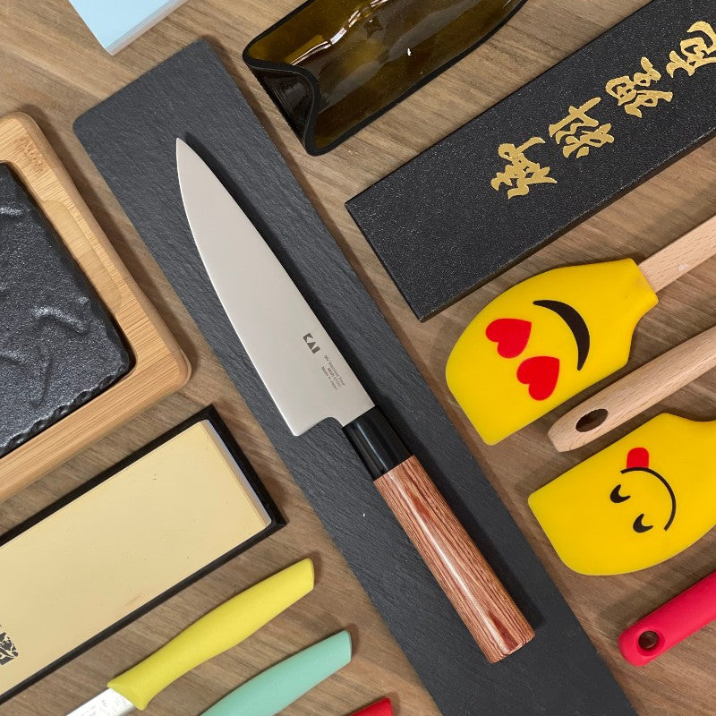 Cuchillo Chef Seki Magoroku Redwood Kai