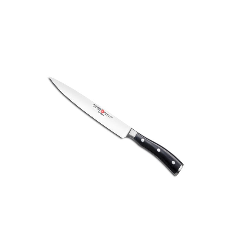 Cuchillo cebollero wusthof 23 cms hoja estrecha ikon classic