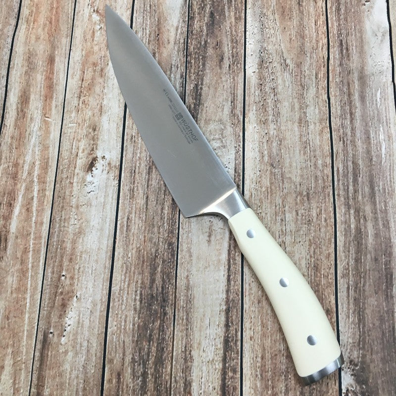 Cuchillo chef ikon creme wusthof