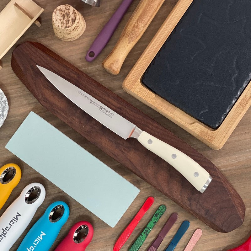 Ikon creme wusthof cuchilo flexible