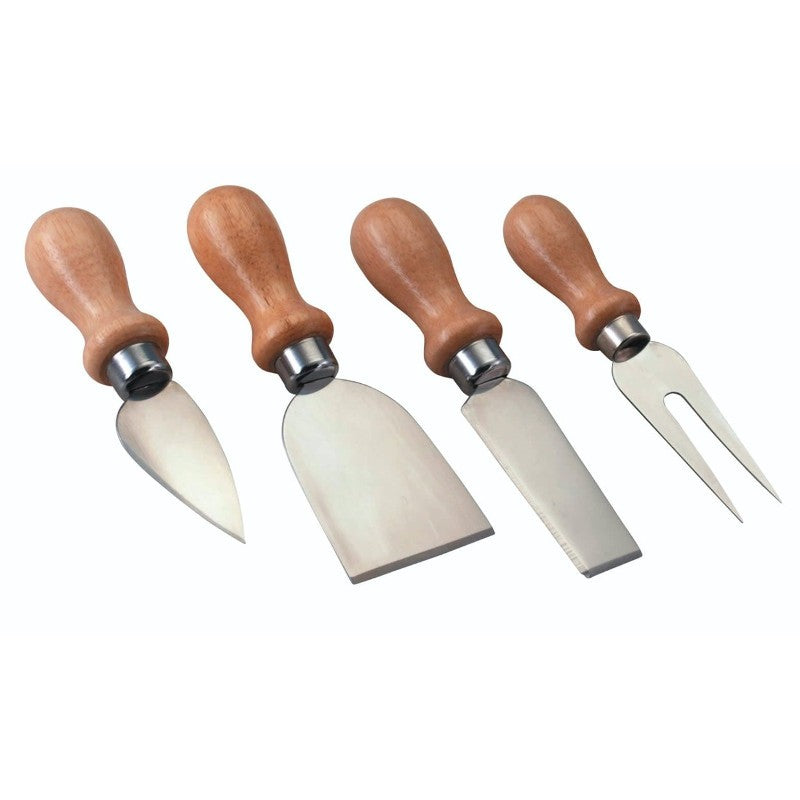 Juego de 4 cuchillos para queso