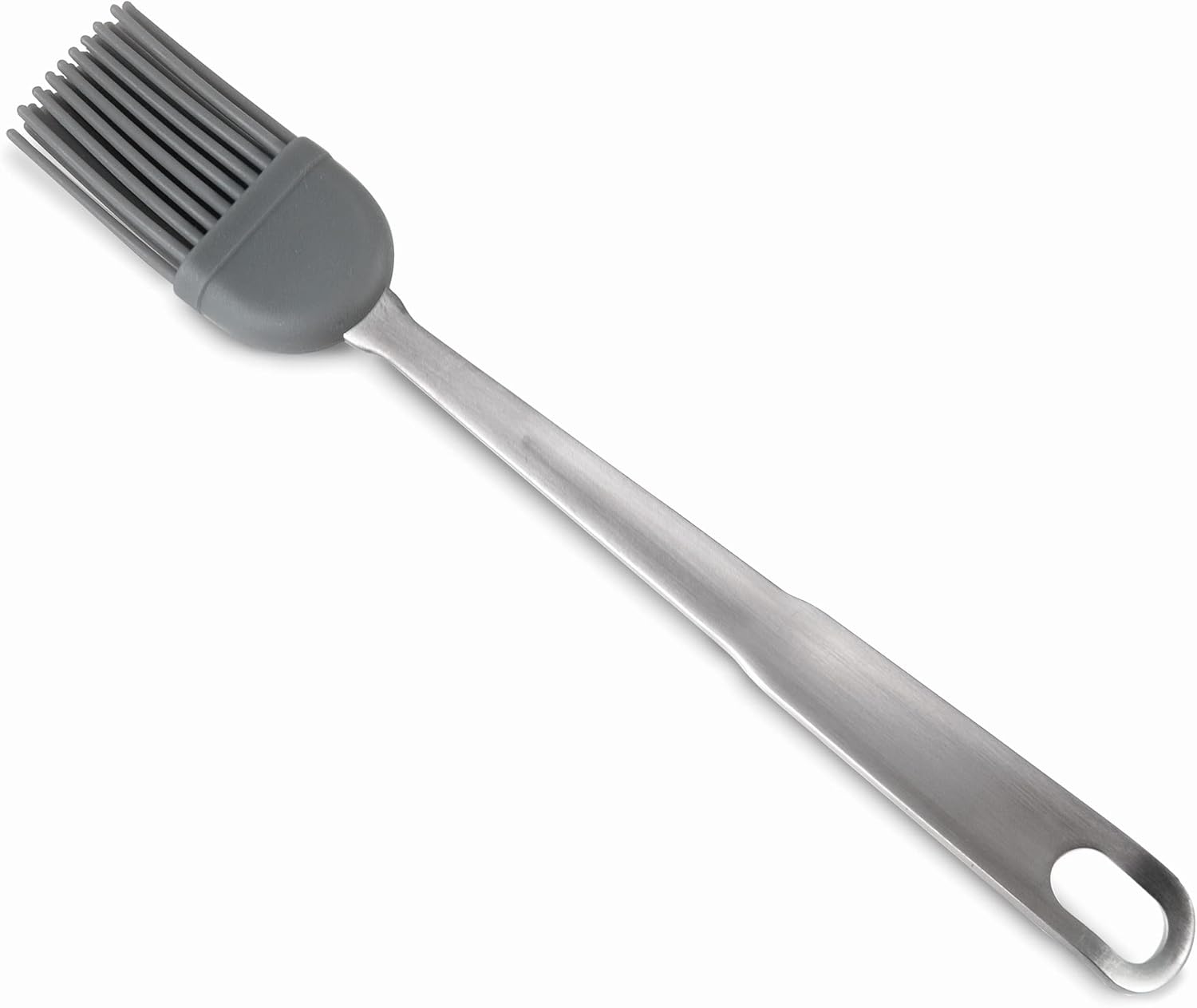 Pincel de silicona mango inox 25 cms