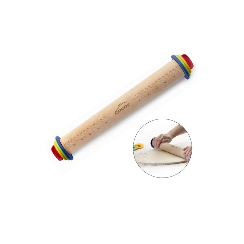 Rodillo de amasar ajustable