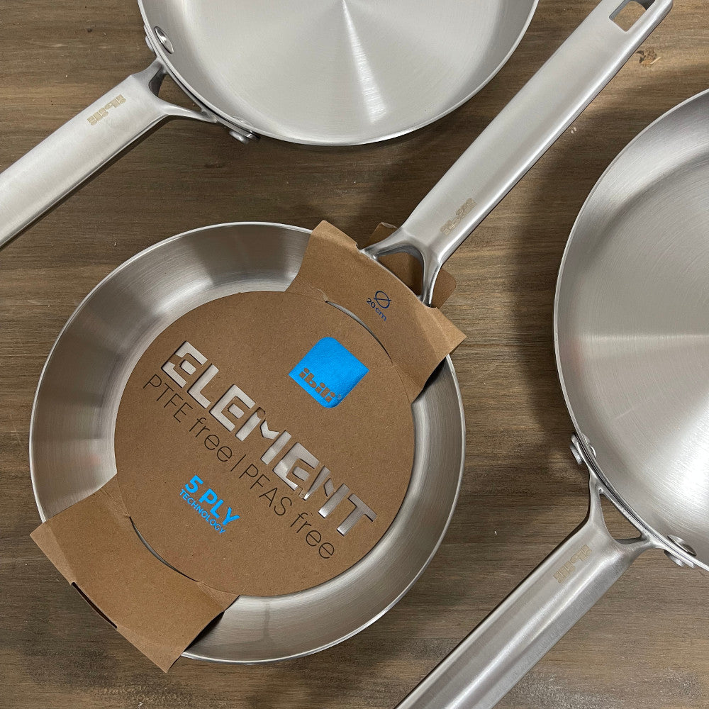 Sarten de acero inox 5PLY Element de Ibili