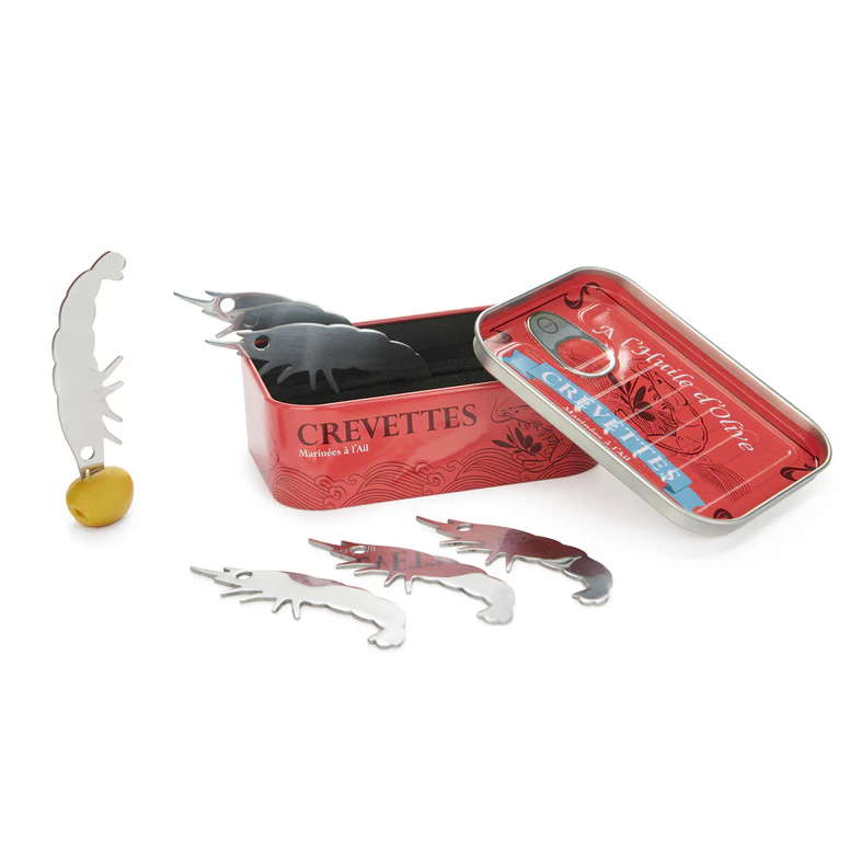 Tenedores para aperitivos Conserverie camarones