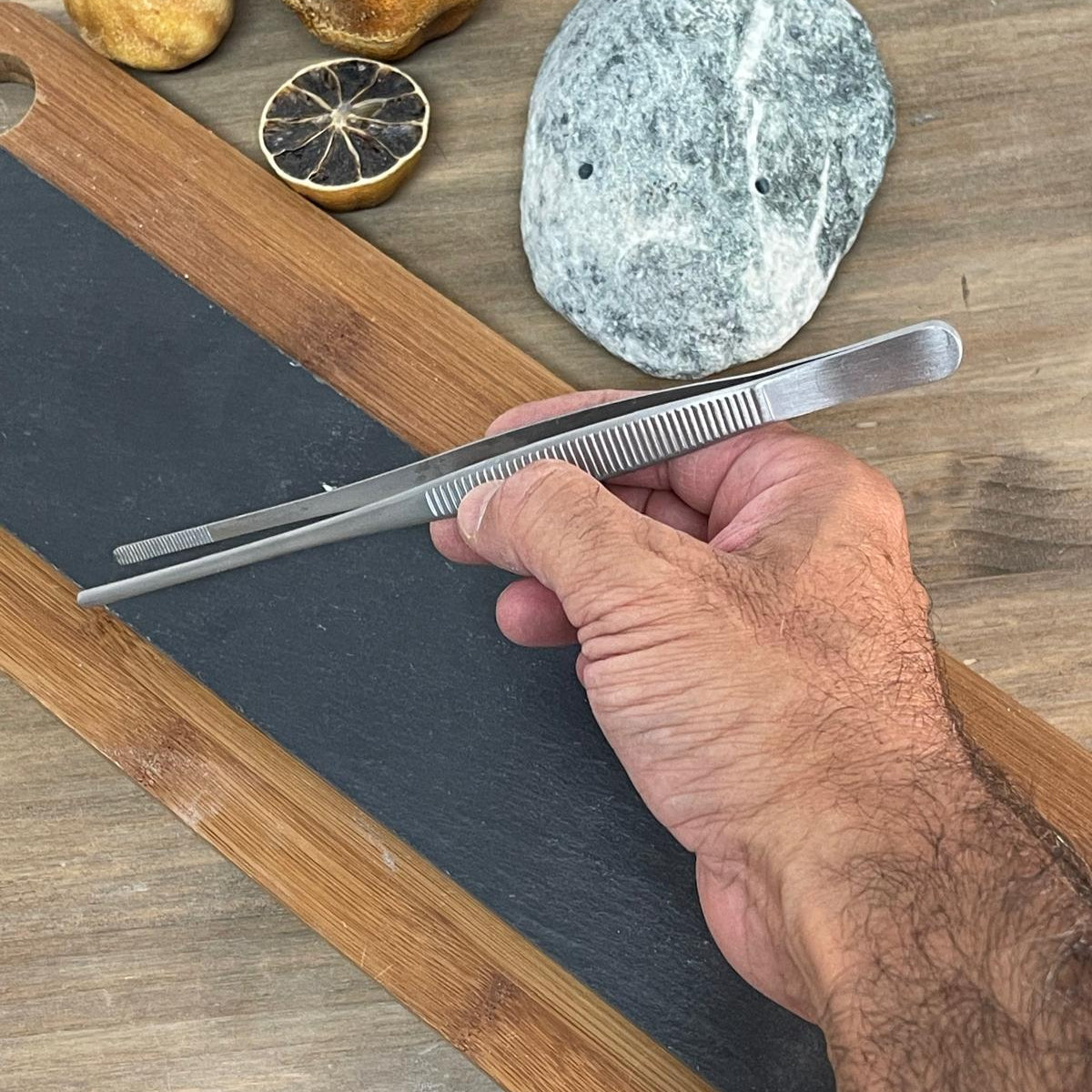 Pinza del chef inox