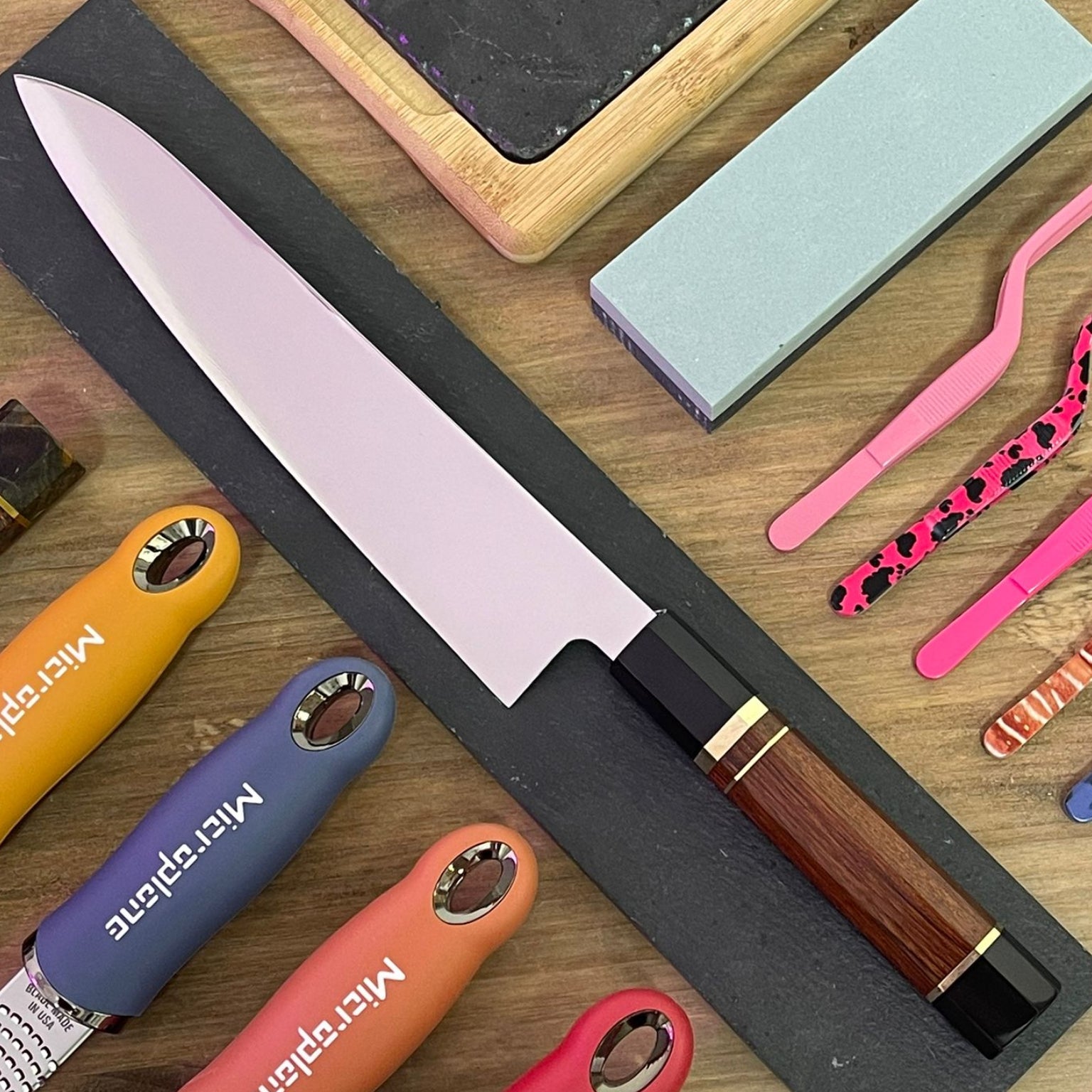 Cuchillo Gyuto 24 cm acero VG-10 — Los Utensilios del Chef