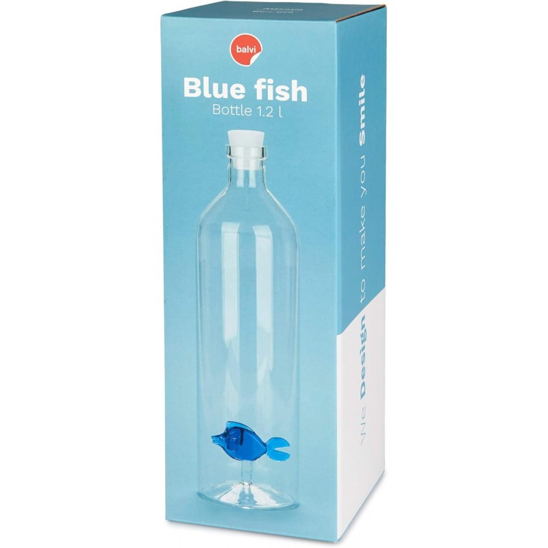 Botella de agua Atlantis Blue Fish1.2 Litros