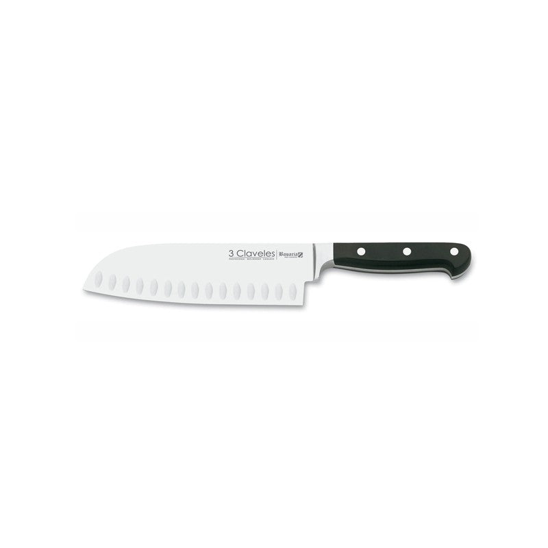 Cuchillo Bavaria Santoku 18 Cms 3 claveles