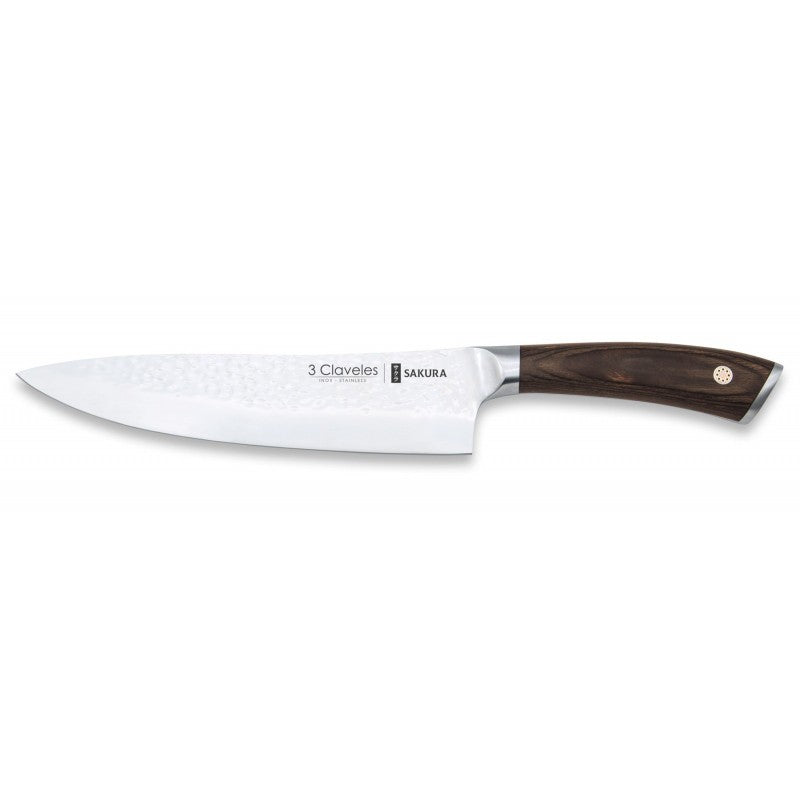 Cuchillo Cocinero Sakura 3 Claveles