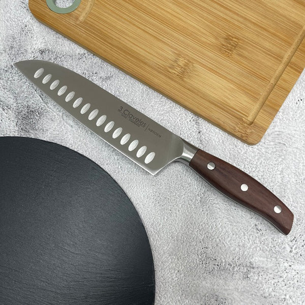 3 Claveles Norden - Cuchillo Santoku Profesional 17.5 Cm Acero Forjado Y Mango De Roble con Ofertas en | Ofertas Online 3 Claveles Norden - Cuchillo Santoku Profesional 17.5 Cm Acero Forjado Y Mango De Roble con Ofertas en | Ofertas Online