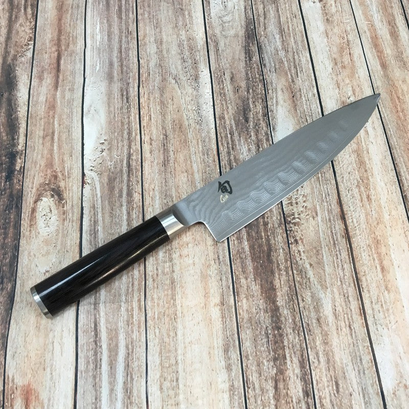 Cuchillo cocina chef shun clasicc alveolado