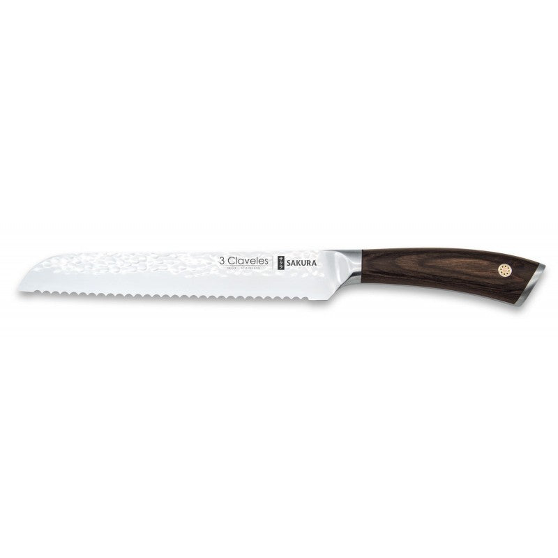 Cuchillo de Pan Sakura 3 Claveles