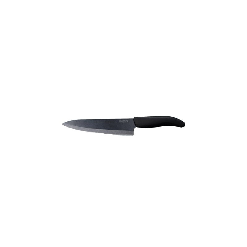 Cuchillo de ceramica kyocera 18 cms hoja negra