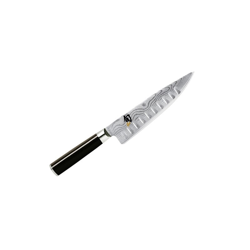 Cuchillo del chef shun alveolado 20 cms