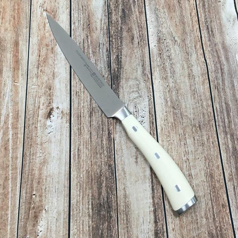 Cuchillo fileteador Wusthof Ikon Creme