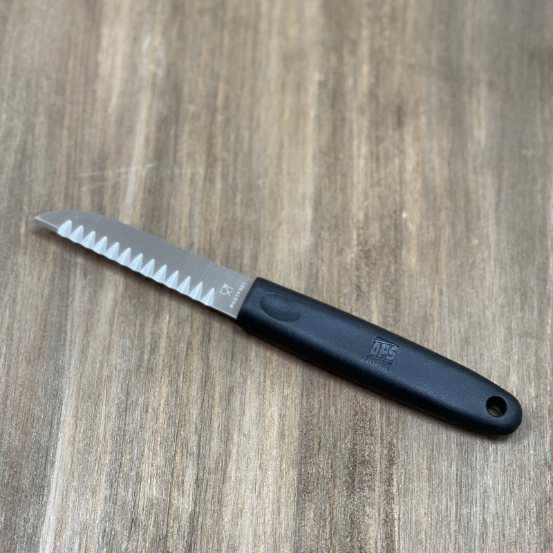 Cuchillo para decorar dentado