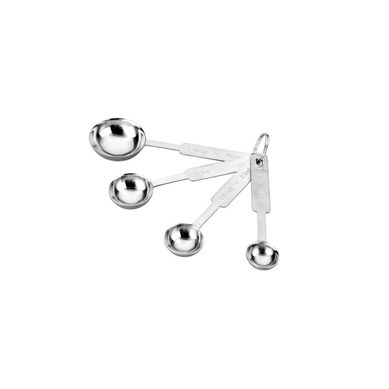 Juego 4 cucharas medidoras inox