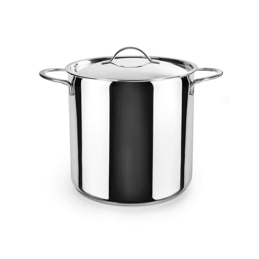 olla alta de acero inox