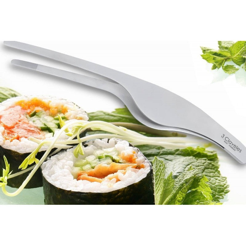 Pinza Sushi y emplatar 3 claveles