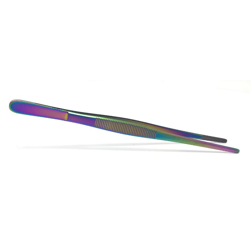 Pinza de cocina irisada 20 Cms