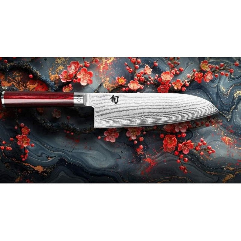 Shun Classic Red edicion limitada Santoku