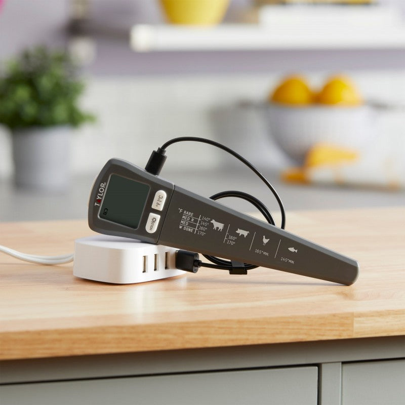 Termometro de cocina recargable USB