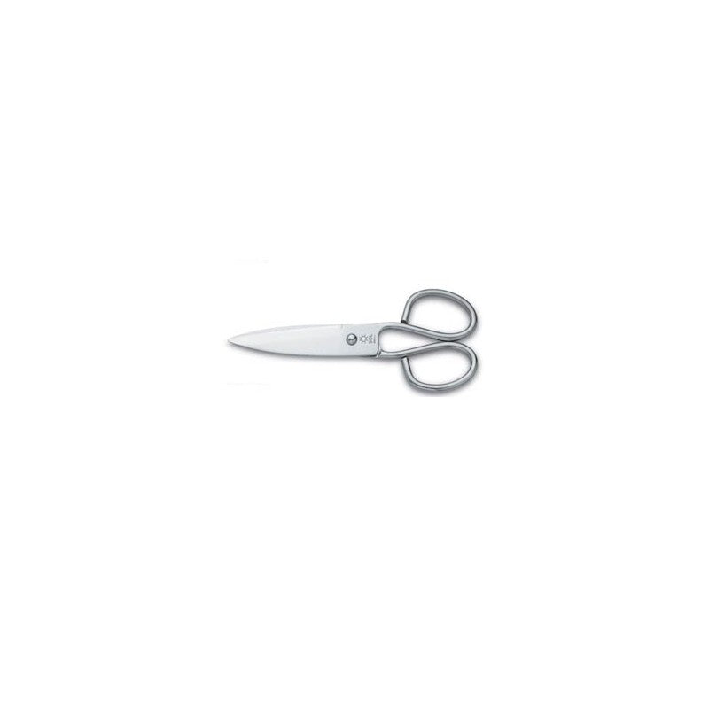 3 Claveles Chef Forbici Da Cucina In Acciaio Inox 20 Cm - Lama Seghettata, Design Simmetrico Per Destri E Mancini, Colore Cranberry - 2