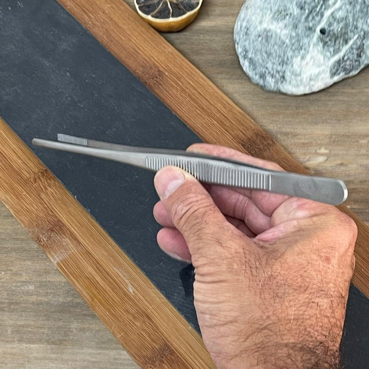Pinza del chef inox