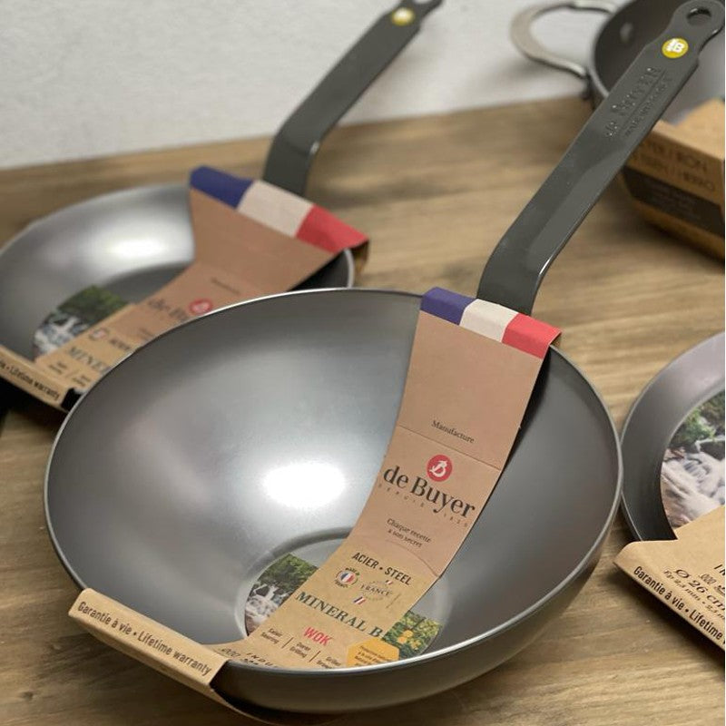 Wok de cocina mineral B de De Buyer