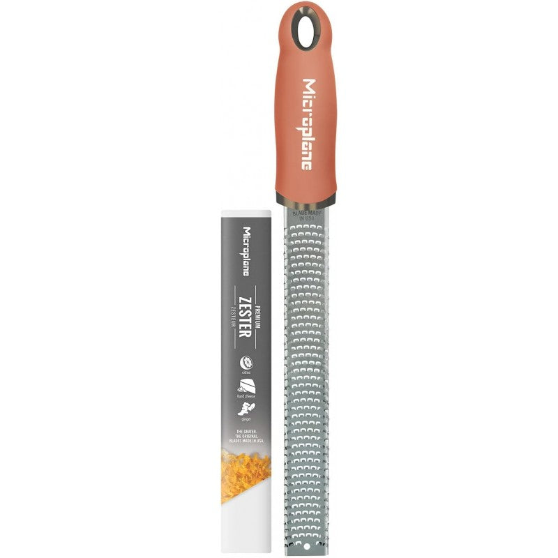 microplane rallador de cocina color naranja