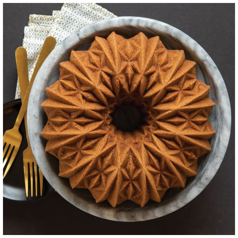 mold de tarta Cut Crystal Bundt nordic ware