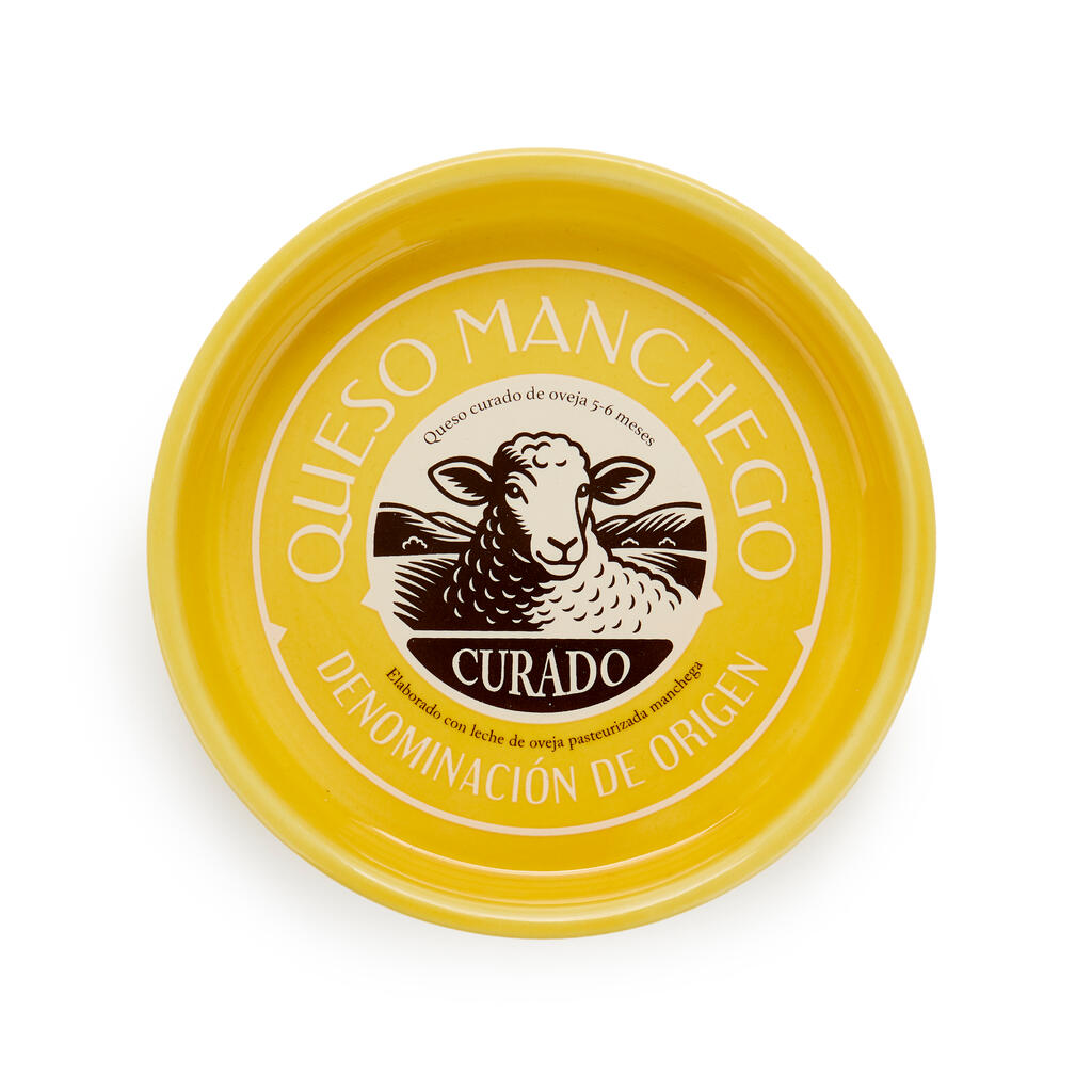Cuenco para aperitivos Manchego Cheese amarillo de Balvi